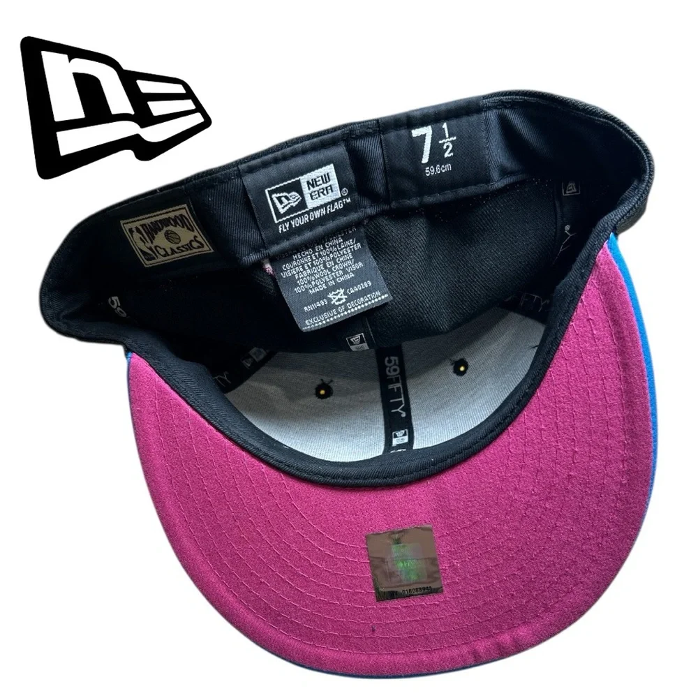 New Era Detroit Pistons 59Fifty Baseball Hat - Size 7 1/2‎